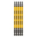 Бита PH2х150, сталь S2, цилиндр., 5шт. Е 6,3 Denzel 32810