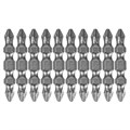 Бита двухсторонняя, PH2-PH2 х 45 мм, сталь S2, 10 шт. Denzel 32811