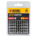Бита двухсторонняя, PH2-PH2 х 45 мм, сталь S2, 10 шт. Denzel 32811
