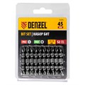 Бита двухсторонняя, PH2-PZ2 х 45 мм, сталь S2, 10 шт. Denzel 32813