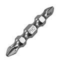 Бита двухсторонняя, PH2-PZ2 х 45 мм, сталь S2, 10 шт. Denzel 32813