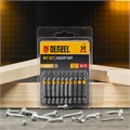 Бита TX 6х50, сталь S2, шестигранный профиль, 10 шт. Е 6,3 Denzel 32819