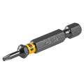 Бита TX 8х50, сталь S2, шестигранный профиль, 10 шт. Е 6,3 Denzel 32820