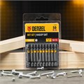 Бита TX 15х50, сталь S2, шестигранный профиль, 10 шт. Е 6,3 Denzel 32821