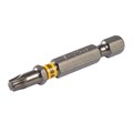 Бита TX 25х50, сталь S2, шестигранный профиль, 10 шт. Е 6,3 Denzel 32823