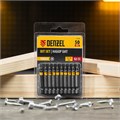 Бита TX 25х50, сталь S2, шестигранный профиль, 10 шт. Е 6,3 Denzel 32823