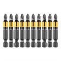 Бита PH2х50, сталь S2, цилиндр., 10 шт. Е 6,3 Denzel 32826