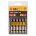 Бита PH2х60, сталь S2, цилиндр., 10 шт. Е 6,3 Denzel 32827