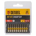 Бита PH2х25, сталь S2, шестигранный профиль, 10 шт. Е 6,3 Denzel 32828