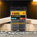 Бита HEX 4х50, сталь S2, шестигранный профиль, 10 шт. Е 6,3 Denzel 32830