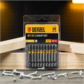 Бита TX 10х50, сталь S2, шестигранный профиль, 10 шт. Е 6,3 Denzel 32831