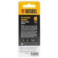 Ключ-трещотка для бит 1/4", 52 зуба, CrMo, адаптер для торцевых головок Denzel 32839