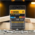 Бита SL5,0х50, сталь S2, шестигранный профиль, 10 шт. Е 6,3 Denzel 32842
