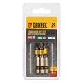 Набор бит комбинированный 3 шт., PH2, PZ2, SL5, 50 мм, сталь S2 Denzel 32845