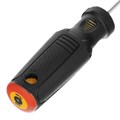 Отвертка PH0х75 мм, CrV, трехкомпонентная рукоятка Denzel 32871