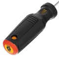 Отвертка PH0х100 мм, CrV, трехкомпонентная рукоятка Denzel 32872