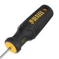 Отвертка SL3х100 мм, CrV, трехкомпонентная рукоятка Denzel 32882