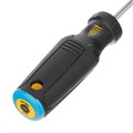 Отвертка SL5x100 мм, CrV, трехкомпонентная рукоятка Denzel 32885