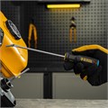 Отвертка SL5x150 мм, CrV, трехкомпонентная рукоятка Denzel 32886