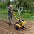 Мотоблок DPT-270S, 7 л.с., ремен.сцеп, фрез 3х4, ШОМ, передачи 2В/1Н Denzel 32913