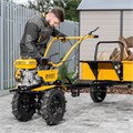 Мотоблок DPT-270S, 7 л.с., ремен.сцеп, фрез 3х4, ШОМ, передачи 2В/1Н Denzel 32913