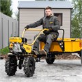 Мотоблок DPT-270S, 7 л.с., ремен.сцеп, фрез 3х4, ШОМ, передачи 2В/1Н Denzel 32913