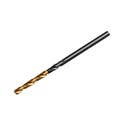 Сверло по металлу, 2 мм, HSS-Tin, Golden Tip, 10 шт. Denzel 32975