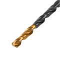 Сверло по металлу, 3,2 мм, HSS-Tin, Golden Tip, 10 шт. Denzel 32978