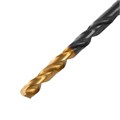 Сверло по металлу, 3,8 мм, HSS-Tin, Golden Tip, 10 шт. Denzel 32980