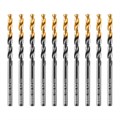 Сверло по металлу, 4,2 мм, HSS-Tin, Golden Tip, 10 шт. Denzel 32982