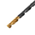 Сверло по металлу, 4,2 мм, HSS-Tin, Golden Tip, 10 шт. Denzel 32982