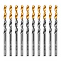 Сверло по металлу, 4,5 мм, HSS-Tin, Golden Tip, 10 шт. Denzel 32983