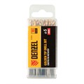 Сверло по металлу, 5 мм, HSS-Tin, Golden Tip, 10 шт. Denzel 32985