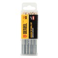Сверло по металлу, 7 мм, HSS-Tin, Golden Tip, 10 шт. Denzel 32989