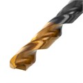 Сверло по металлу, 8,5 мм, HSS-Tin, Golden Tip, 8 шт. Denzel 32992