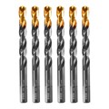 Сверло по металлу, 12 мм, HSS-Tin, Golden Tip, 6 шт. Denzel 32996