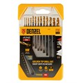 Набор сверл по металлу, 1,5-6,5 мм, HSS-Tin, Golden Tip, 13 шт Denzel 32999
