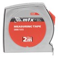 Рулетка Chrom, 2 м x 13 мм, хромированный корпус MTX 33010