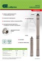 Скважинный насос СНВ-3,5-90, винтовой, диаметр 3,5", 700 Вт, 1500 л/ч, напор 90 м Сибртех 33015