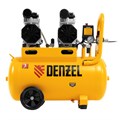 Компрессор безмасляный, малошумный DLS 1500/50, 1500 ВТ, 2x750, 50 л, 260 л/мин Denzel 33123