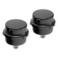 Компрессор безмасляный, малошумный DLS 1500/50, 1500 ВТ, 2x750, 50 л, 260 л/мин Denzel 33123