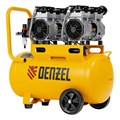 Компрессор безмасляный, малошумный DLS 1500/50, 1500 ВТ, 2x750, 50 л, 260 л/мин Denzel 33123