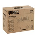 Компрессор безмасляный, малошумный  DLS 2250/100, 2250 Вт, 3x750, 100 л, 410 л/мин блок управления/ Denzel 33125