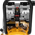 Компрессор безмасляный, малошумный  DLS 2250/100, 2250 Вт, 3x750, 100 л, 410 л/мин блок управления/ Denzel 33125