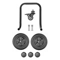 Компрессор безмасляный, малошумный  DLS 2250/100, 2250 Вт, 3x750, 100 л, 410 л/мин блок управления/ Denzel 33125