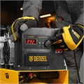 Компрессор безмасляный, малошумный  DLS 2250/100, 2250 Вт, 3x750, 100 л, 410 л/мин блок управления/ Denzel 33125