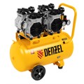 Компрессор безмасляный, малошумный DLS 2200/50, 2200 Вт, 2x1100, 50 л, 380 л/мин Denzel 33126