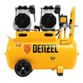 Компрессор безмасляный, малошумный DLS 2200/50, 2200 Вт, 2x1100, 50 л, 380 л/мин Denzel 33126