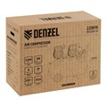 Компрессор безмасляный, малошумный DLS 2200/50, 2200 Вт, 2x1100, 50 л, 380 л/мин Denzel 33126