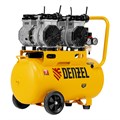 Компрессор безмасляный, малошумный DLS 2200/50, 2200 Вт, 2x1100, 50 л, 380 л/мин Denzel 33126